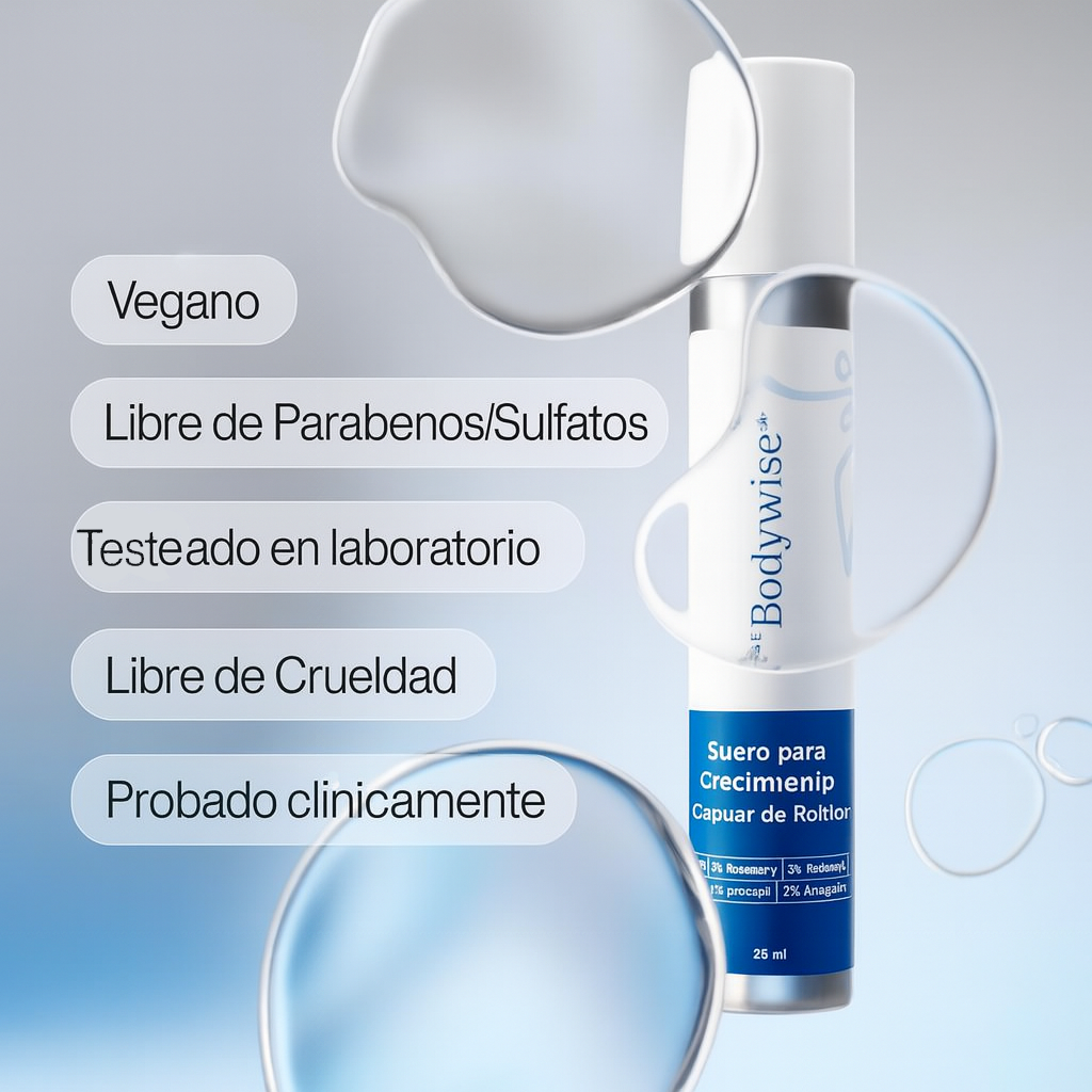 RollaGrow™: suero para el crecimiento del cabello