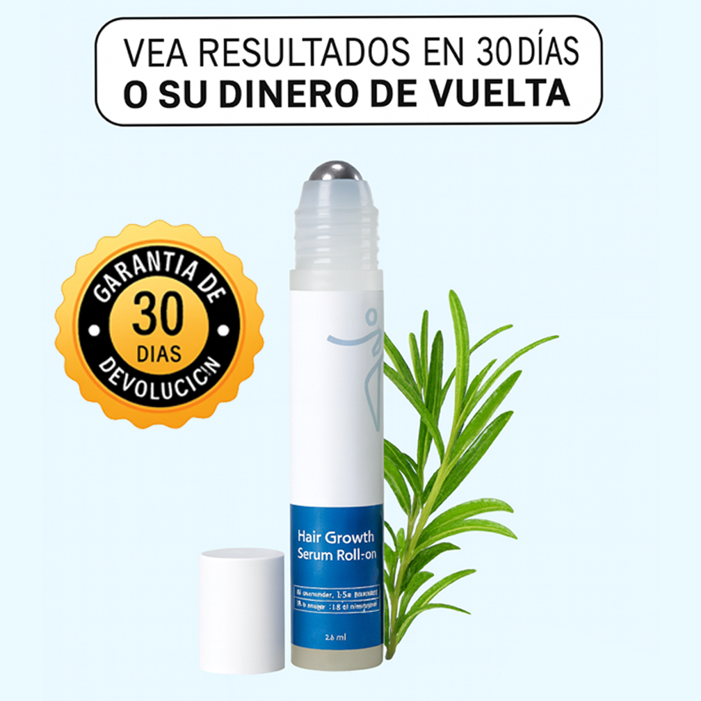 RollaGrow™: suero para el crecimiento del cabello